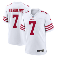 San Francisco 49ers De'Zhaun Stribling Nike White Game Jersey