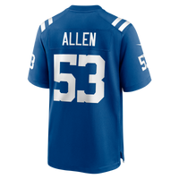 Indianapolis Colts CJ Allen Nike Royal Team Game Jersey