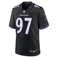 Baltimore Ravens Ethan Burke Black jersey – view 2