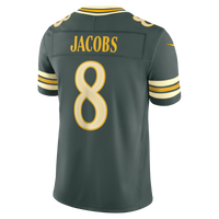 Green Bay Packers Josh Jacobs Nike Green 2026 Rivalries Collection Printed Limited Jersey