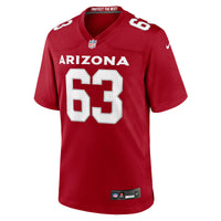 Arizona Cardinals Vershon Lee Nike Cardinal Team Game Jersey
