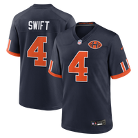 Chicago Bears D'Andre Swift Nike Navy 2026 Rivalries Collection Game Jersey