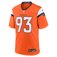 Denver Broncos D.J. Jones Nike Orange Team Game Jersey