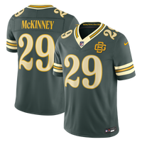 Green Bay Packers Xavier McKinney Nike Green 2026 Rivalries Collection Printed Limited Jersey
