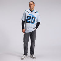 Detroit Lions Barry Sanders Nike Silver 2026 Rivalries Collection Game Jersey