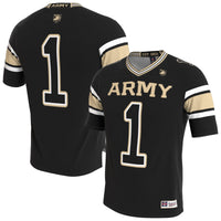 Army Black Knights GameDay Greats Lightweight Collegiate Football Blackout Fashion Jersey - Black