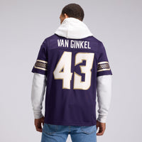 Minnesota Vikings Andrew Van Ginkel Nike Purple 2026 Rivalries Collection Printed Limited Jersey