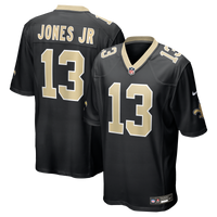 New Orleans Saints Velus Jones Jr. Nike Black Team Game Jersey
