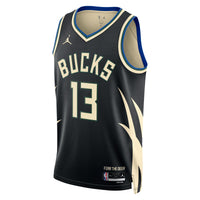 Milwaukee Bucks Jordan Brand Statement Edition Swingman Jersey - Hunter Green - Ryan Rollins -