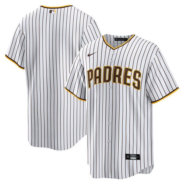 San Diego Padres Nike White Home Big & Tall Replica Jersey