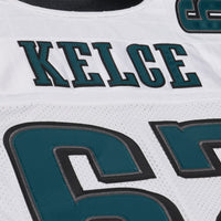 Philadelphia Eagles Jason Kelce Mitchell & Ness White 2011 Authentic Throwback Jersey