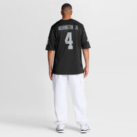 Las Vegas Raiders Mike Washington Jr. Black jersey – view 3