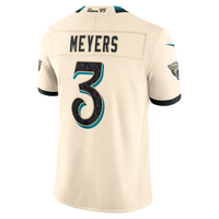 Jacksonville Jaguars Jakobi Meyers Nike Natural 2026 Rivalries Collection Printed Limited Jersey