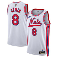 Brooklyn Nets Egor Dëmin - White jersey – view 1