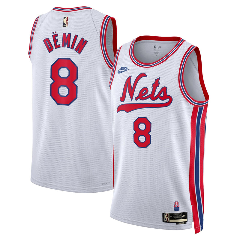 Brooklyn Nets Egor Dëmin - White jersey – view 1