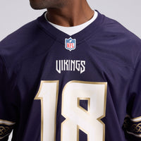 Minnesota Vikings Justin Jefferson Nike Purple 2026 Rivalries Collection Game Jersey