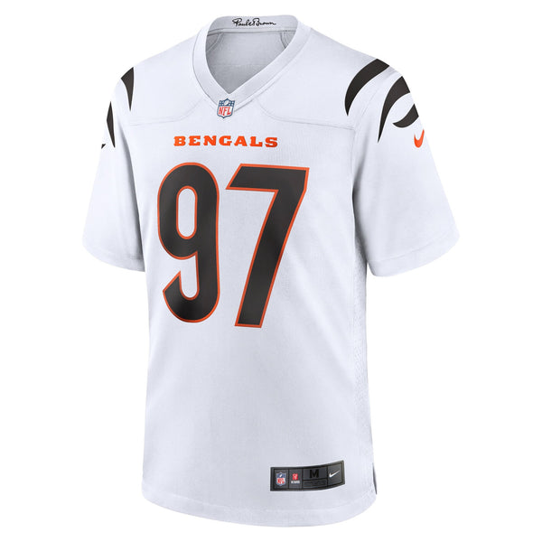 Cincinnati Bengals Dexter Lawrence II Nike White Game Jersey