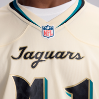 Jacksonville Jaguars Josh Hines-Allen Nike Natural 2026 Rivalries Collection Game Jersey