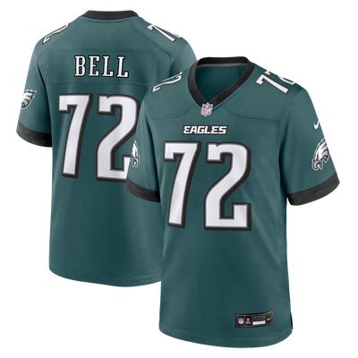 Philadelphia Eagles Markel Bell Nike Midnight Green Team Game Jersey