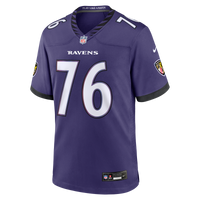 Baltimore Ravens Carson Vinson Nike Purple Team Game Jersey
