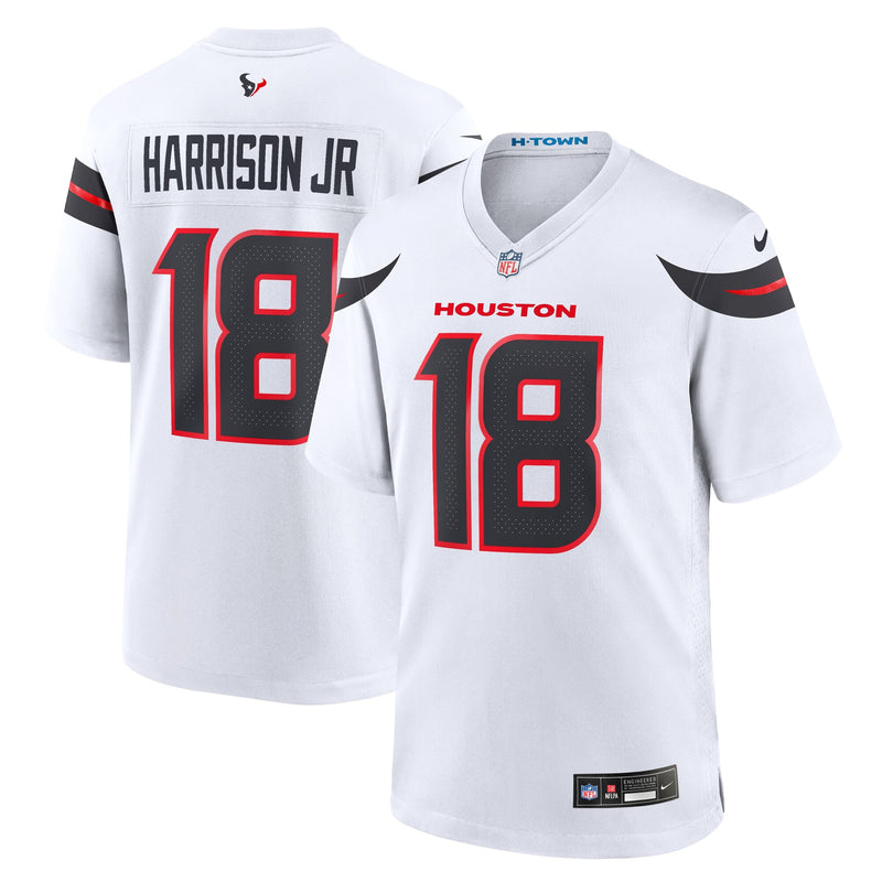 Houston Texans Marvin Harrison Jr. White jersey – view 1