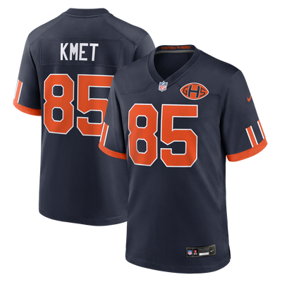 Chicago Bears Cole Kmet Nike Navy 2026 Rivalries Collection Game Jersey