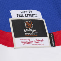 New York Rangers Phil Esposito Mitchell & Ness Blue 1977/78 Power Play Jersey