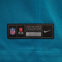 Jacksonville Jaguars Number 1 Dad Nike Teal Game Jersey