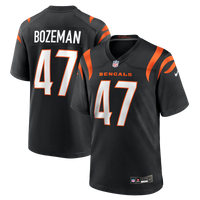 Cincinnati Bengals Swayze Bozeman Nike Black Team Game Jersey