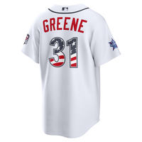 2026 All-Star Edition Stars & Stripes Detroit Tigers Riley Greene Nike White Stadium Jersey