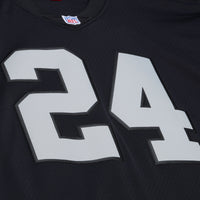 Oakland Raiders Marshawn Lynch Mitchell & Ness Black Legacy Replica Jersey