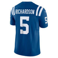 Indianapolis Colts Anthony Richardson Nike Royal Vapor F.U.S.E. Limited Jersey