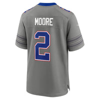 Buffalo Bills D.J. Moore Gray jersey – view 3