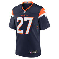 Denver Broncos J.K. Dobbins Navy jersey – view 2