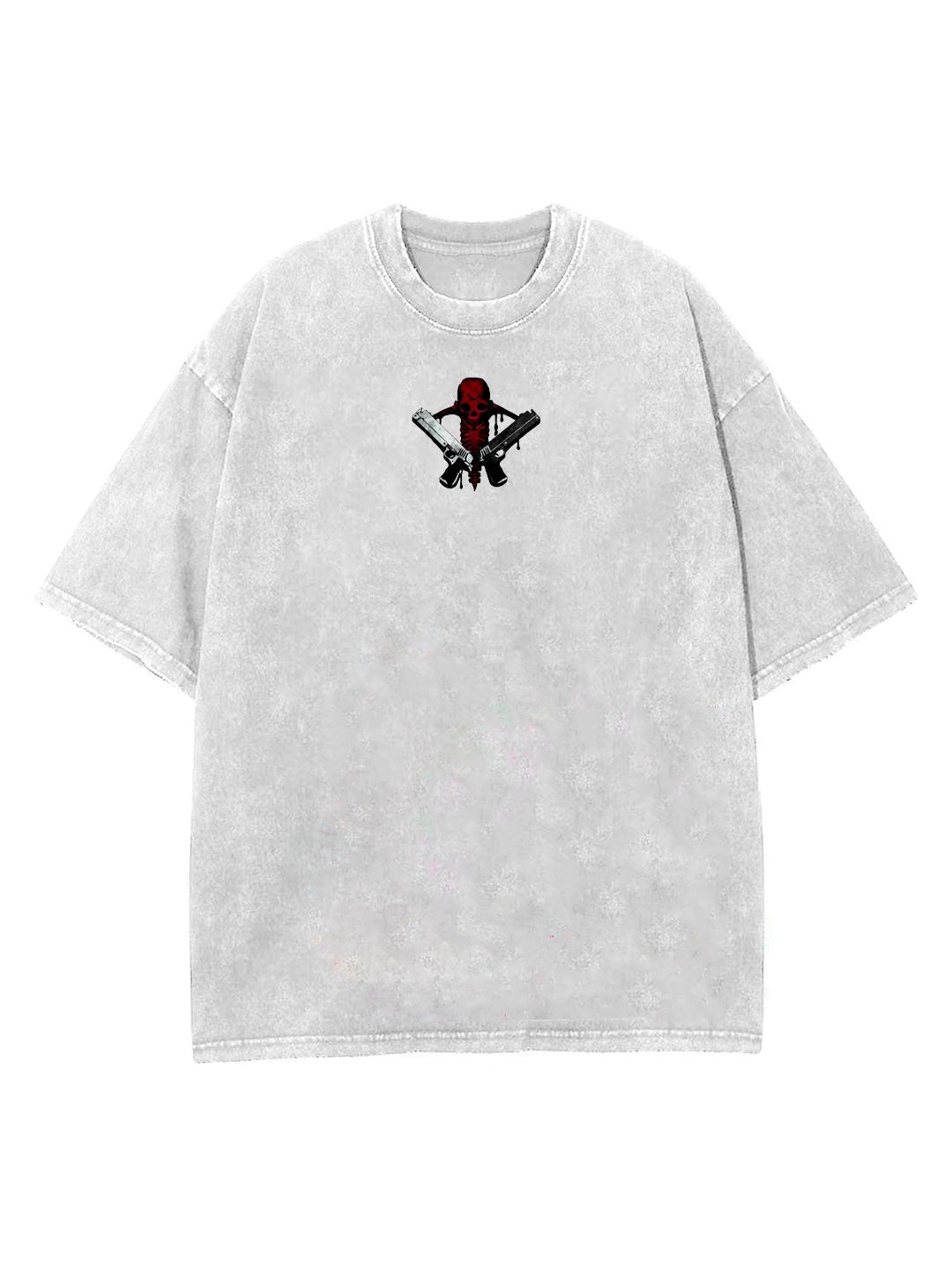 Washed white t-shirt with Dante Devil May Cry Son of Sparda graphic – photo 2