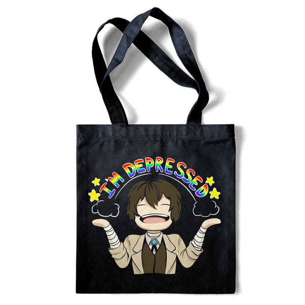 Dazai Depressed - Bungo Stray Dogs Tote Bag