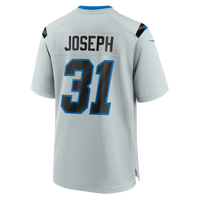 Detroit Lions Kerby Joseph Nike Silver 2026 Rivalries Collection Game Jersey