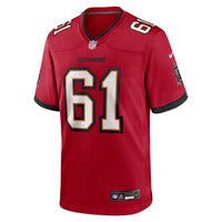 Tampa Bay Buccaneers Henry Lutovsky Red jersey – view 4