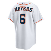 Houston Astros Jake Meyers Nike White Home Replica Jersey