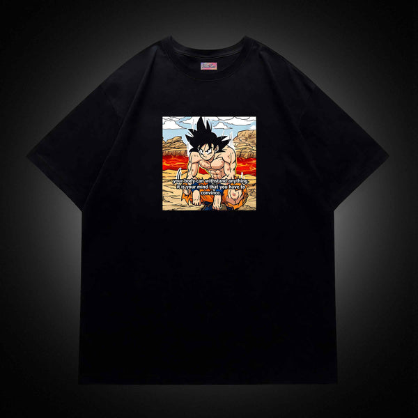 Goku Mind Over Matter - Dragon Ball Z Oversized Tee