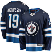 Winnipeg Jets David Gustafsson Navy jersey – view 2