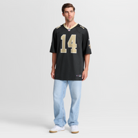New Orleans Saints Devaughn Vele Nike Black Team Game Jersey