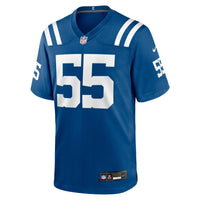 Indianapolis Colts Caden Curry Royal jersey – view 4