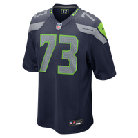 Seattle Seahawks Logan Brown Nike College Navy Team Game Jersey