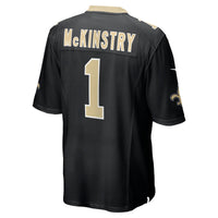 New Orleans Saints Ga’Quincy McKinstry Black jersey – view 5