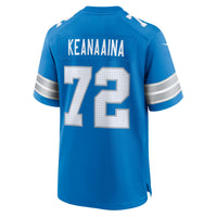 Detroit Lions Aidan Keanaaina Blue jersey – view 5