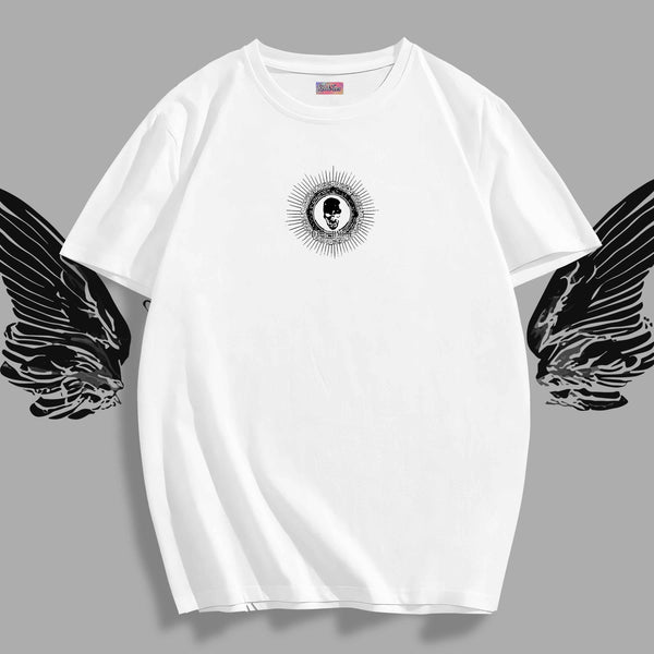 Radiant Skull Emblem - Death Note Oversized Tee