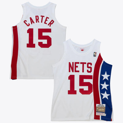 New Jersey Nets Mitchell & Ness Vince Carter 2005 Alternate Authentic Jersey - White