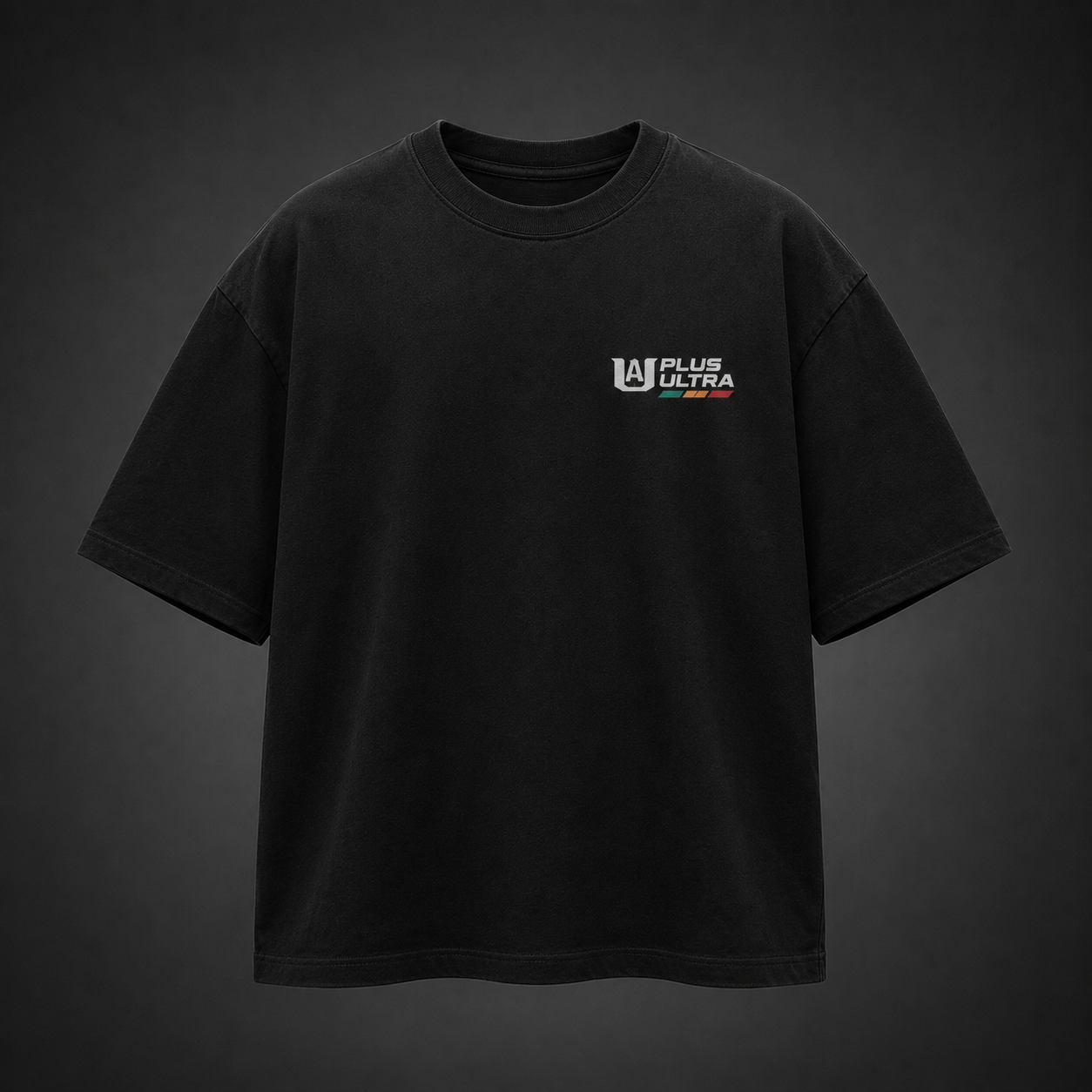 Black t-shirt with Deku & Bakugo My Hero Academia Plus Ultra Hero Course graphic – photo 2