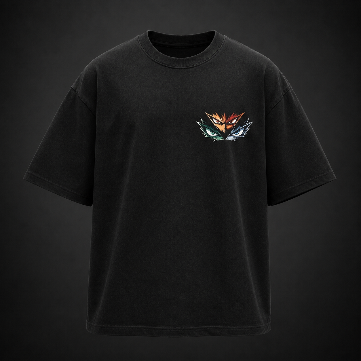 Black t-shirt with Deku & Bakugo My Hero Academia Plus Ultra Rivals graphic – photo 2